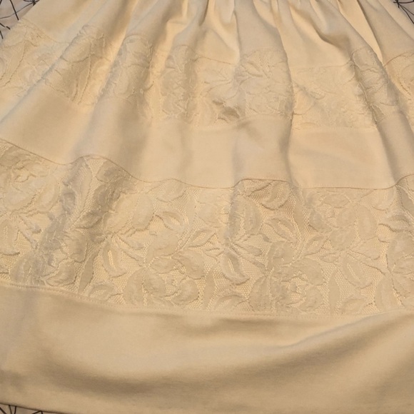 Bar III ivory fit and flare dress. - Picture 2 of 2